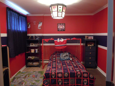 decoration chambre canadiens montreal