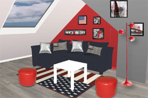 decoration chambre etats unis