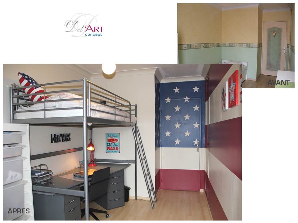 decoration chambre etats unis