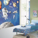decoration chambre garcon planete