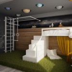 decoration chambre garcon planete