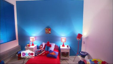 decoration chambre spiderman