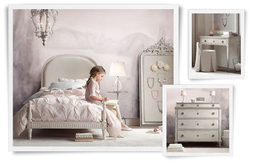 decoration chambre vieillot