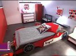 decoration chambre voiture de course