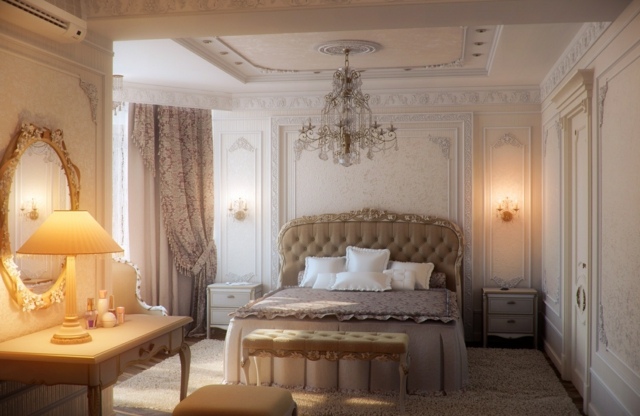 decoration de chambre a coucher romantique
