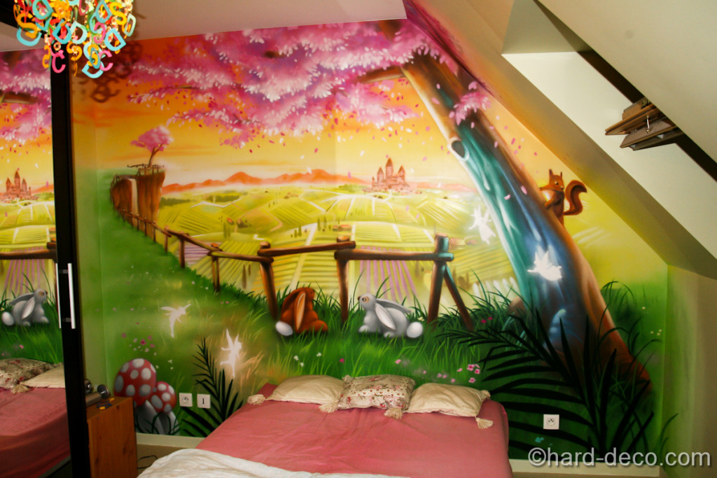 decoration de chambre raiponce