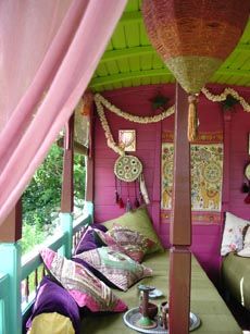 decoration roulotte tzigane