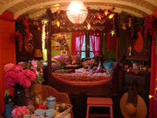 decoration roulotte tzigane