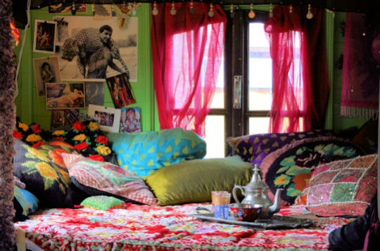 decoration roulotte tzigane