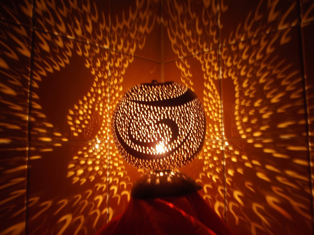 faire decoration sur calebasse