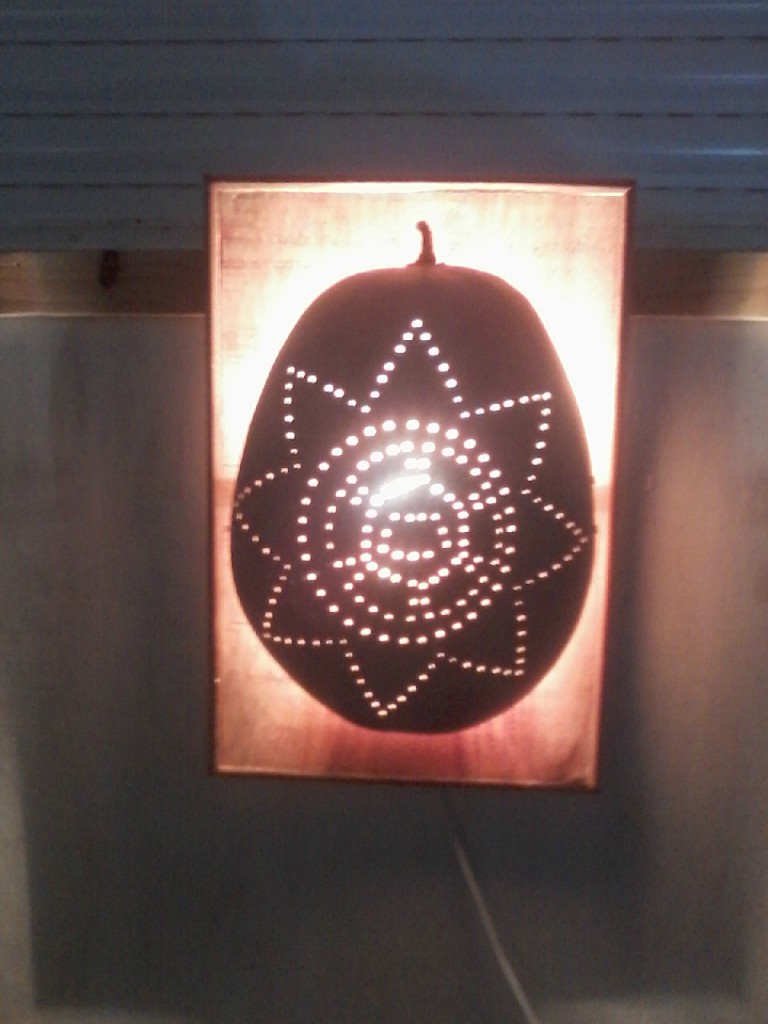 faire decoration sur calebasse
