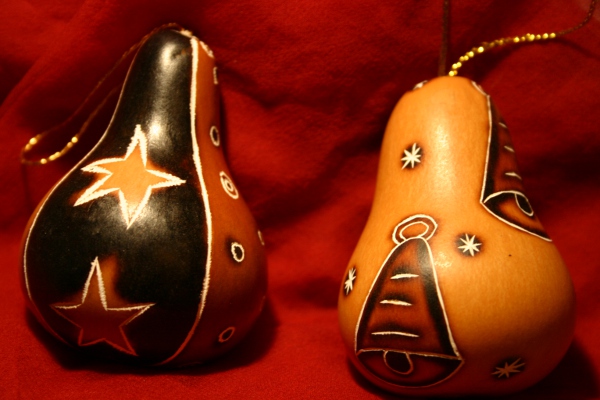 faire decoration sur calebasse