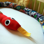 faire un doudou serpent