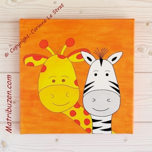 tableau pour chambre bb