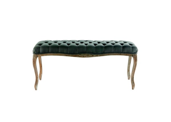 bout de lit noir chesterfield