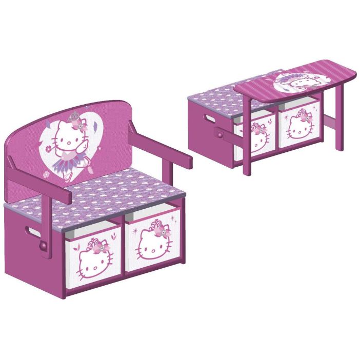 bureau pour fille hello kitty