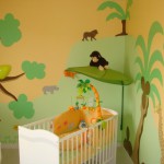 chambre bebe deco jungle