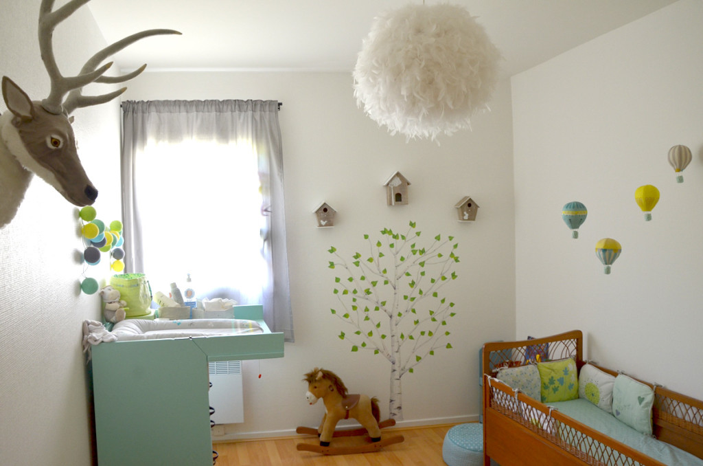 chambre bebe deco nature