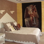 chambre deco egypte