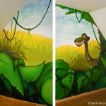 chambre deco savane