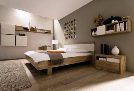 chambre deco taupe
