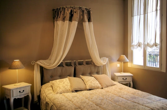 chambre deco taupe