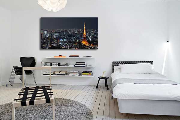 chambre deco tokyo