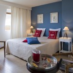 chambre decoration bleu