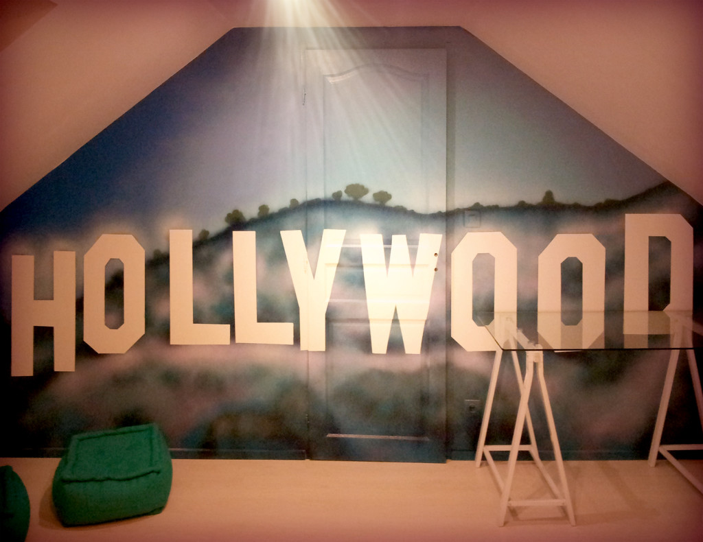 chambre decoration hollywood