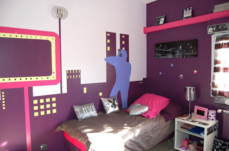 chambre decoration hollywood