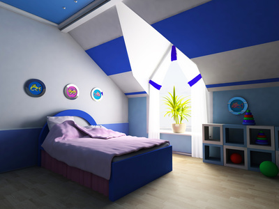deco chambre 3 couleurs