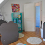 deco chambre bebe bleu et taupe