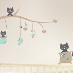 deco chambre bebe chat