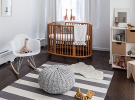 deco chambre bebe en bois