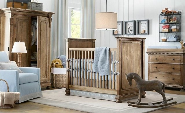 deco chambre bebe en bois