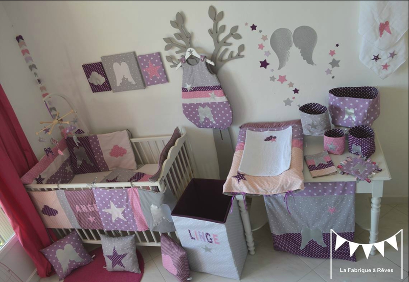 deco chambre bebe fille parme
