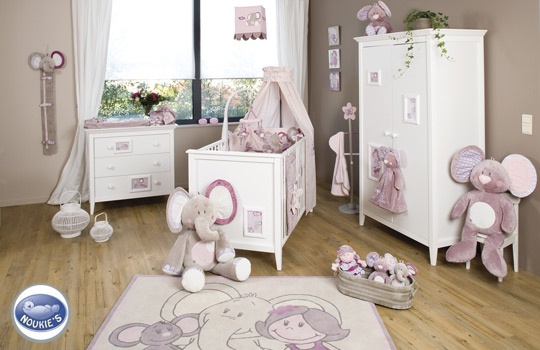 deco chambre bebe fille parme