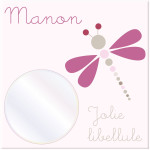 deco chambre bebe libellule