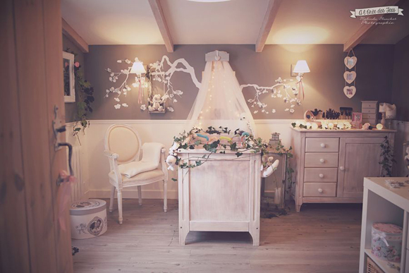 deco chambre bebe romantique