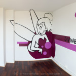 deco chambre fille fee clochette