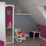 deco chambre fille sous comble