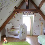 deco chambre fille sous comble