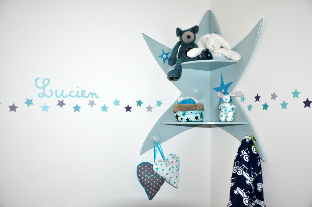 deco chambre fille theme etoile