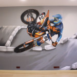 deco chambre garcon theme moto