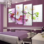 deco chambre orchidee