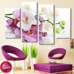 deco chambre orchidee
