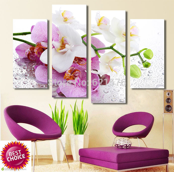 deco chambre orchidee