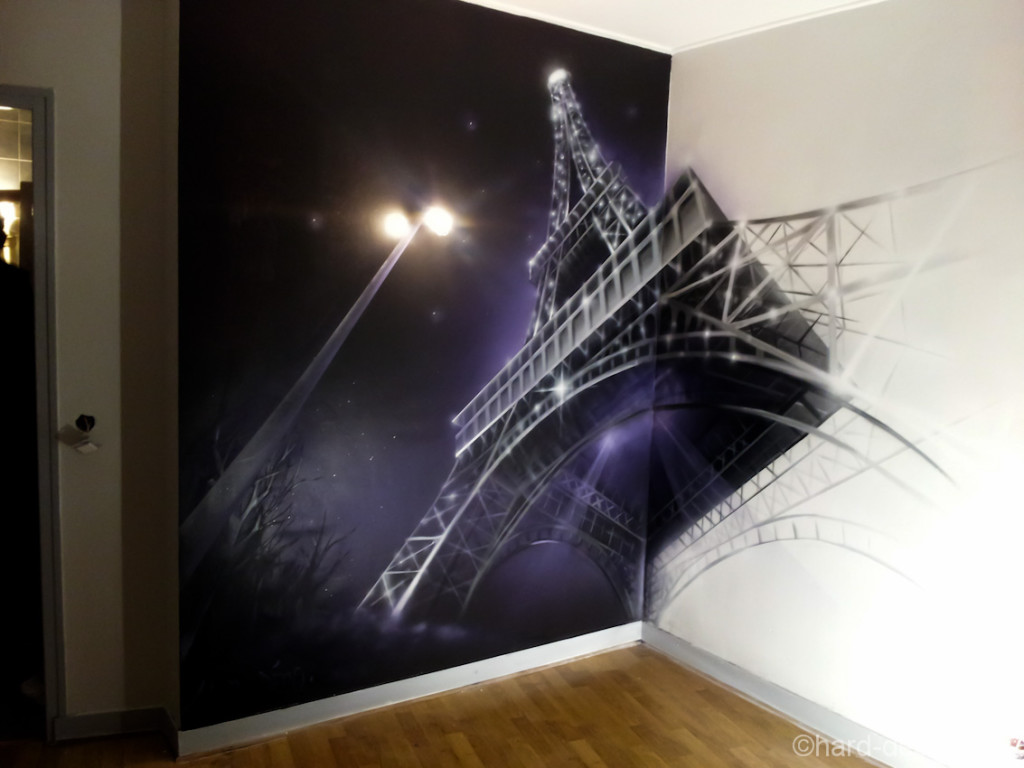 deco chambre tour eiffel