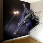 deco chambre tour eiffel