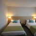 deco chambre vert et blanc